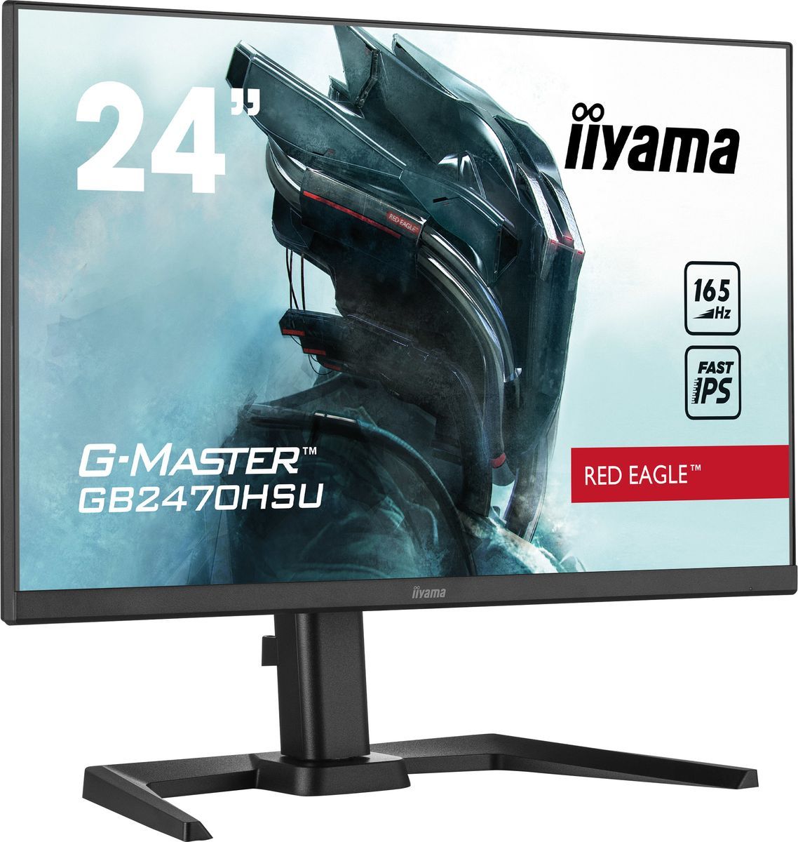 iiyama G-MASTER GB2470HSU-B5 LED display 61 cm (24") 1920 x 1080 Pixel Full HD Nero [GB2470HSU-B5]
