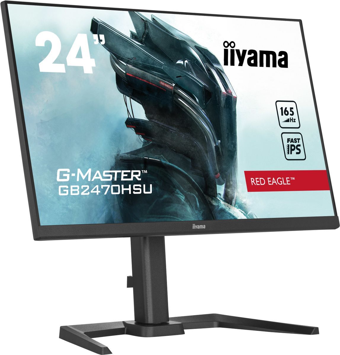iiyama G-MASTER GB2470HSU-B5 LED display 61 cm (24") 1920 x 1080 Pixel Full HD Nero [GB2470HSU-B5]