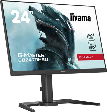 iiyama G-MASTER GB2470HSU-B5 LED display 61 cm (24") 1920 x 1080 Pixel Full HD Nero [GB2470HSU-B5]