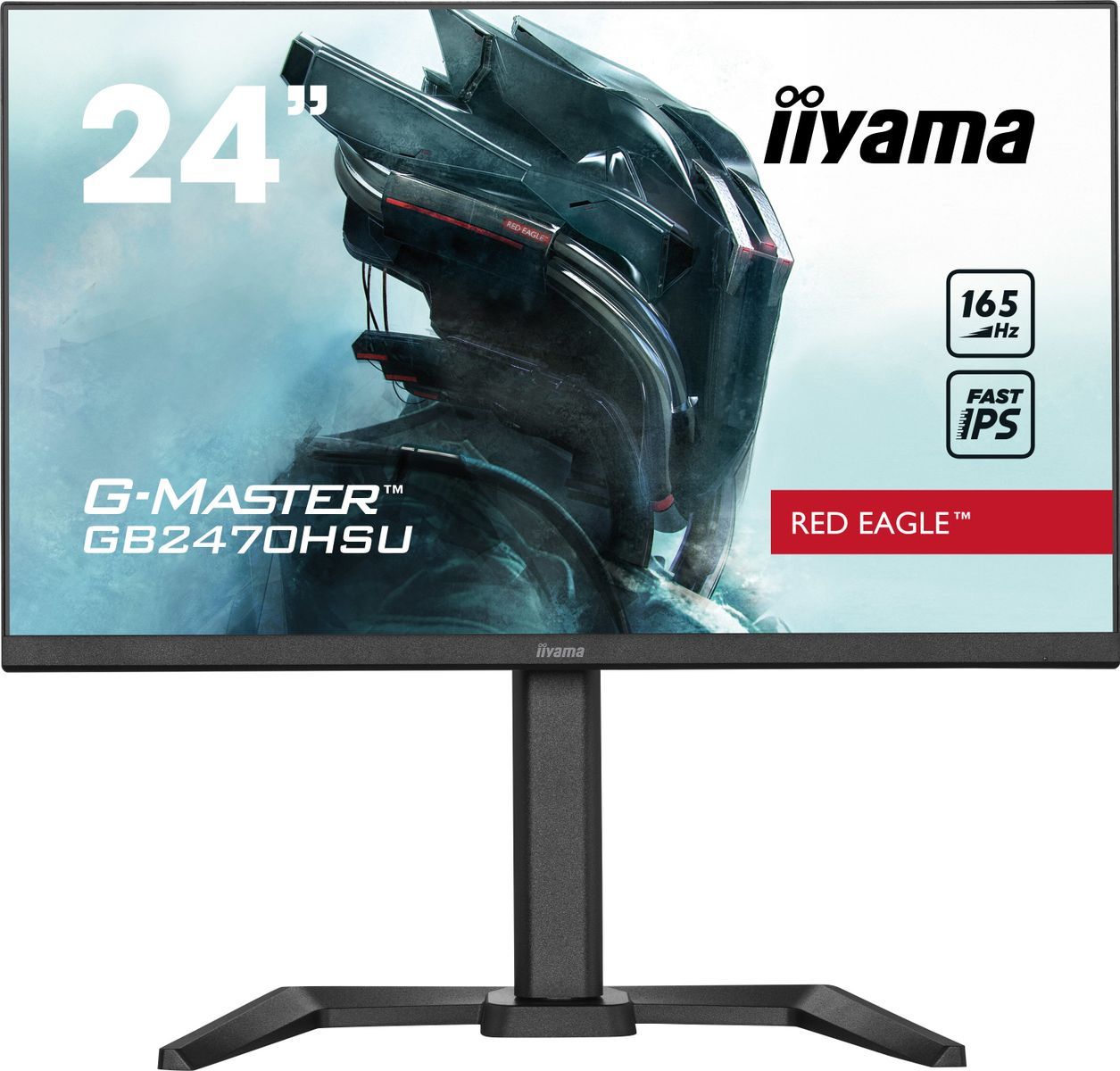 iiyama G-MASTER GB2470HSU-B5 LED display 61 cm (24") 1920 x 1080 Pixel Full HD Nero [GB2470HSU-B5]