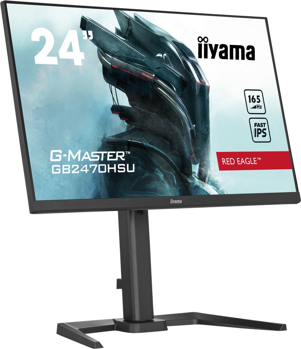 iiyama G-MASTER GB2470HSU-B5 LED display 61 cm (24") 1920 x 1080 Pixel Full HD Nero [GB2470HSU-B5]