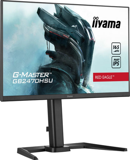 iiyama G-MASTER GB2470HSU-B5 LED display 61 cm (24") 1920 x 1080 Pixel Full HD Nero [GB2470HSU-B5]