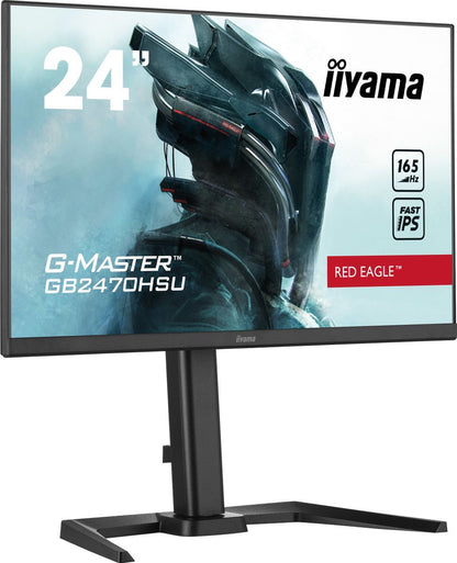 iiyama G-MASTER GB2470HSU-B5 LED display 61 cm (24") 1920 x 1080 Pixel Full HD Nero [GB2470HSU-B5]