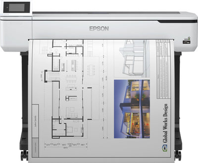 Epson SureColor SC-T5100 - Wireless Printer (with Stand) [C11CF12301A0]