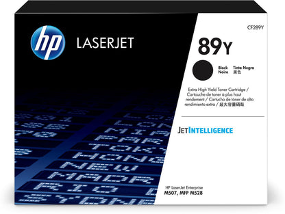 HP Cartuccia toner nero originale LaserJet 89Y ad altissima capacità [CF289Y]