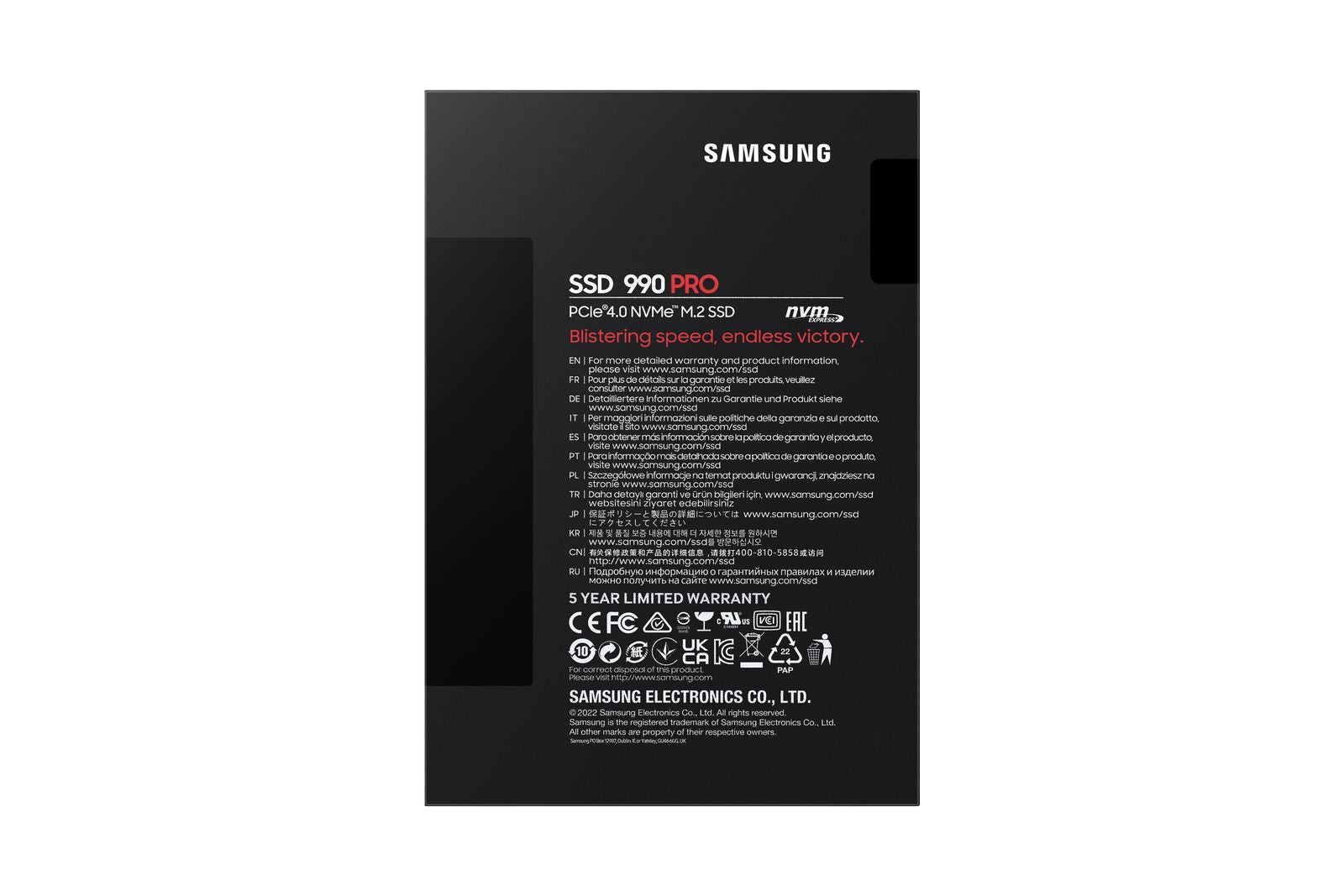 Samsung 990 PRO NVMe M.2 SSD 2TB [MZ-V9P2T0BW]