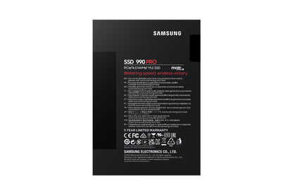 Samsung 990 PRO NVMe M.2 SSD 2TB [MZ-V9P2T0BW]