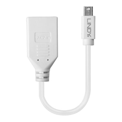 Lindy 41021 cavo DisplayPort 0,15 m Mini DisplayPort Bianco [LINDY41021]