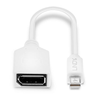 Lindy 41021 cavo DisplayPort 0,15 m Mini DisplayPort Bianco [LINDY41021]