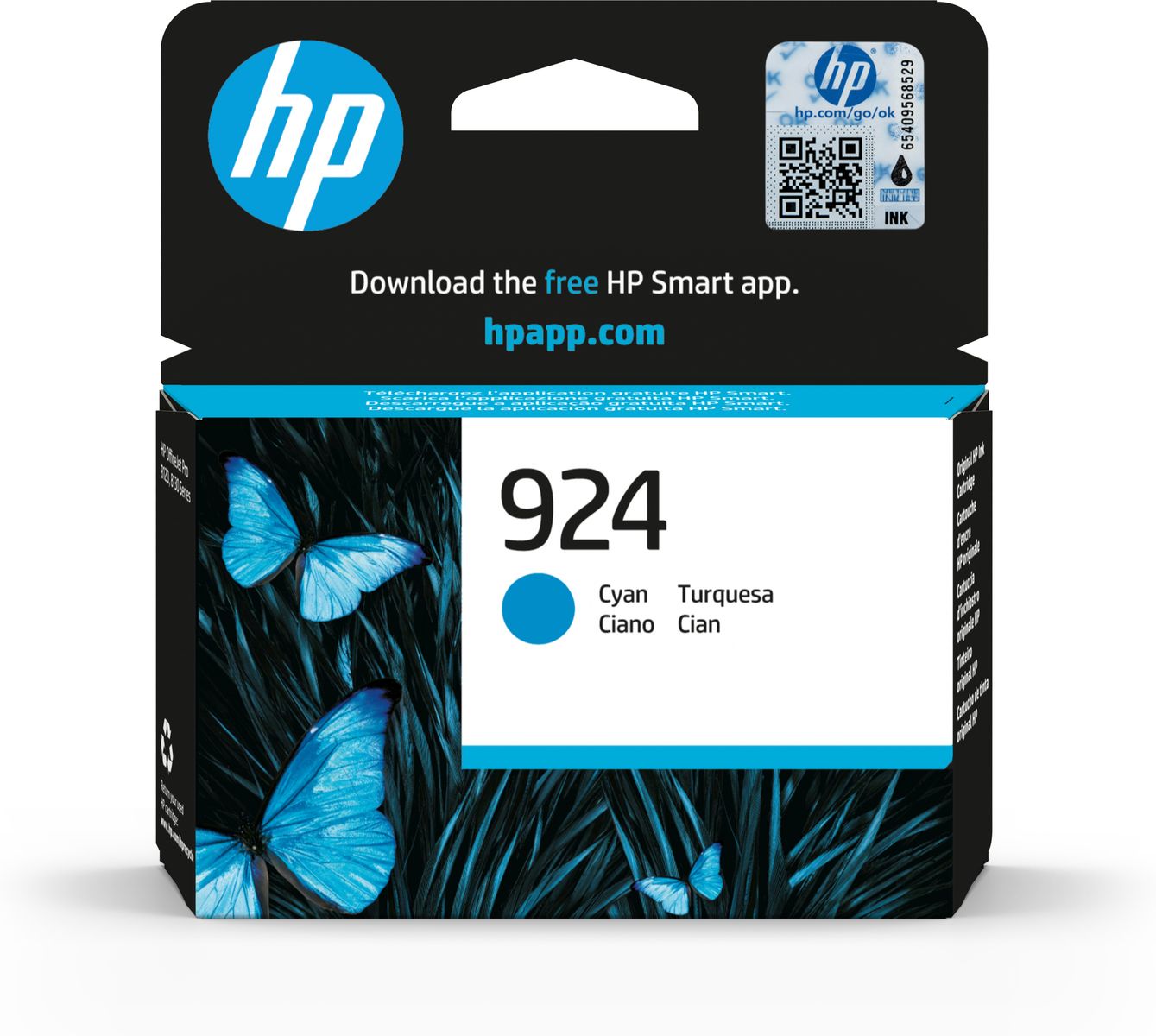 HP INK HP 924 CY ORIGINAL INK CART [4K0U3NE#301]