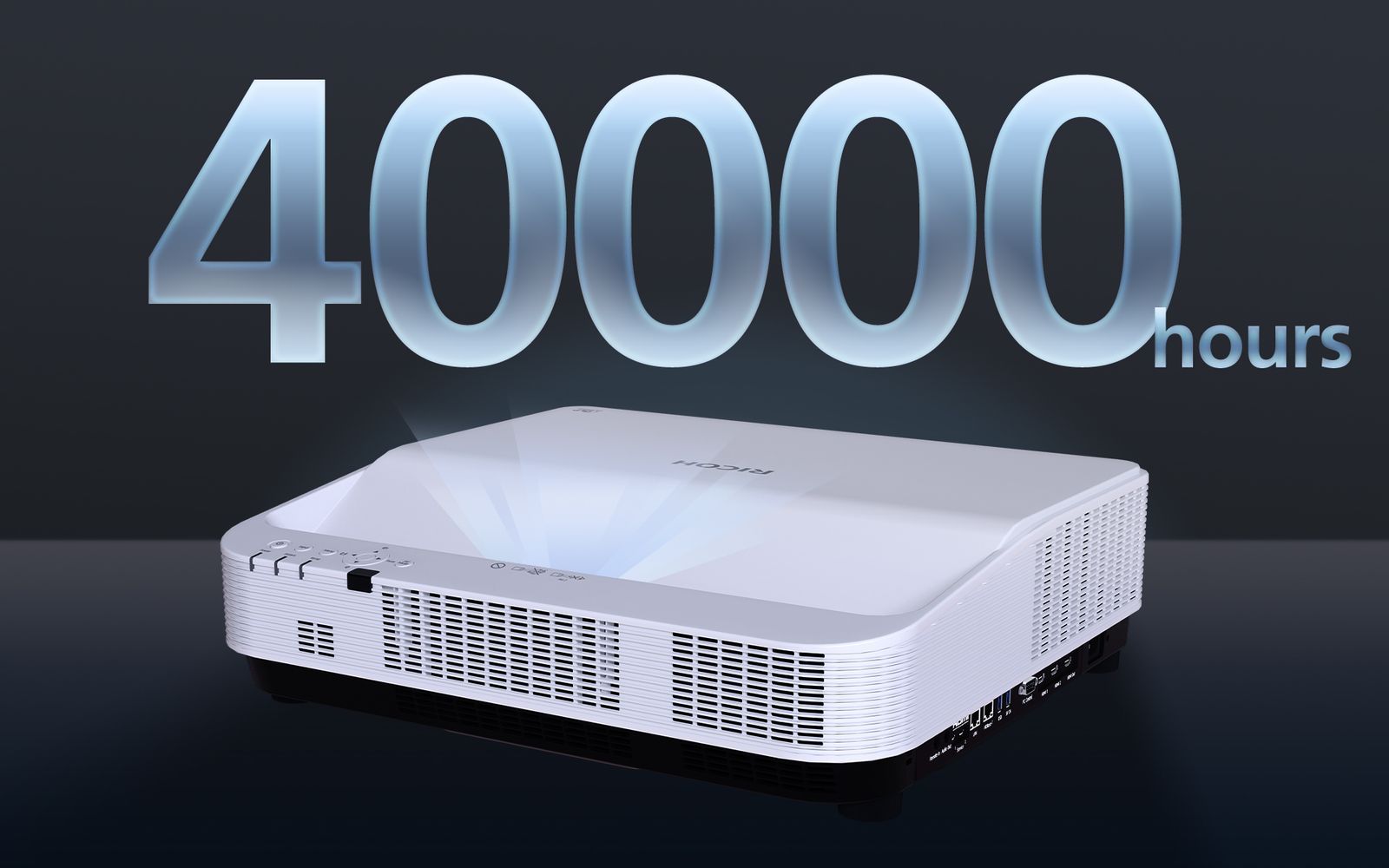 Ricoh PJ UHL3660 Proiettore a raggio ultra corto 6500 ANSI lumen DLP UHD 4K (3840x2160) Bianco [432685]