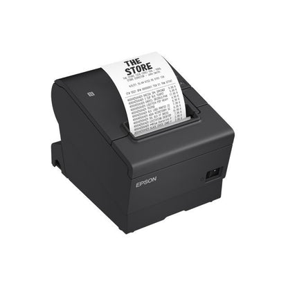 Epson TM-T88VII (132): USB, Ethernet, PoweredUSB, Black [C31CJ57132] - ITPartners