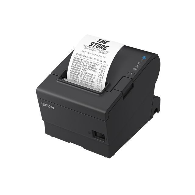 Epson TM-T88VII (132): USB, Ethernet, PoweredUSB, Black [C31CJ57132] - ITPartners