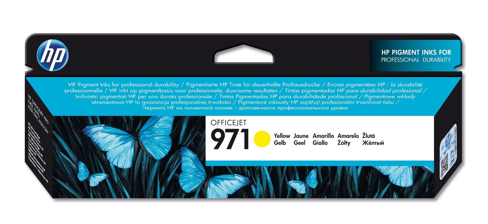 HP Cartuccia originale inchiostro giallo 971 [CN624AE]