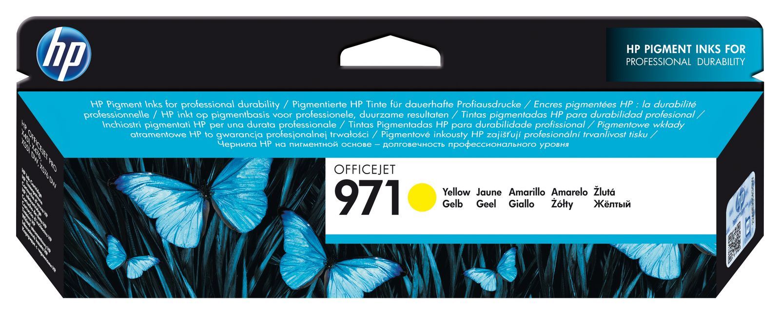 HP Cartuccia originale inchiostro giallo 971 [CN624AE]