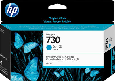 HP Cartuccia di inchiostro ciano DesignJet 730 da 130 ml [P2V62A]