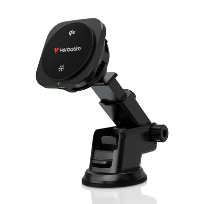 Verbatim Charge 'n' Drive Qi2 Smartphone Nero USB Carica wireless Ricarica rapida Auto [31861]