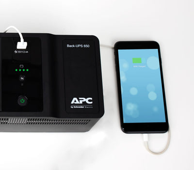 APC Back-UPS 650VA 230V 1 USB charging port - (Offline-) USV gruppo di continuità (UPS) Standby (Offline) 0,65 kVA 400 W 8 presa(e) AC [BE650G2-GR]