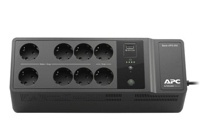 APC Back-UPS 650VA 230V 1 USB charging port - (Offline-) USV gruppo di continuità (UPS) Standby (Offline) 0,65 kVA 400 W 8 presa(e) AC [BE650G2-GR]