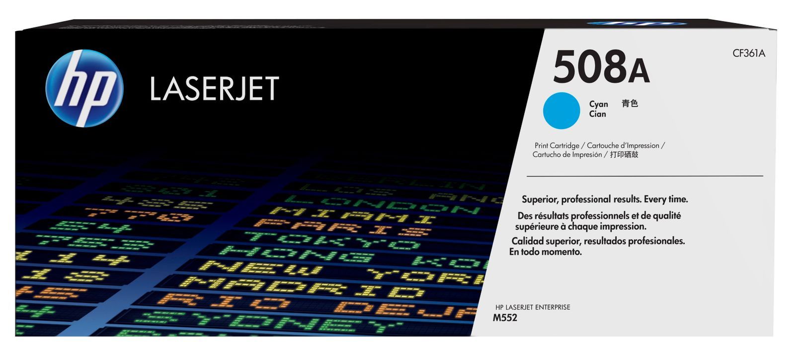 HP Cartuccia Toner ciano originale LaserJet 508A [CF361A]