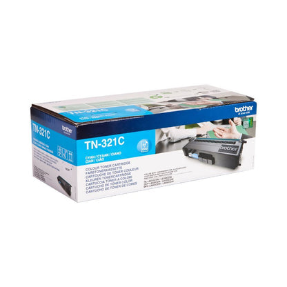 Brother TN-321C cartuccia toner 1 pz Originale Ciano [TN321C]