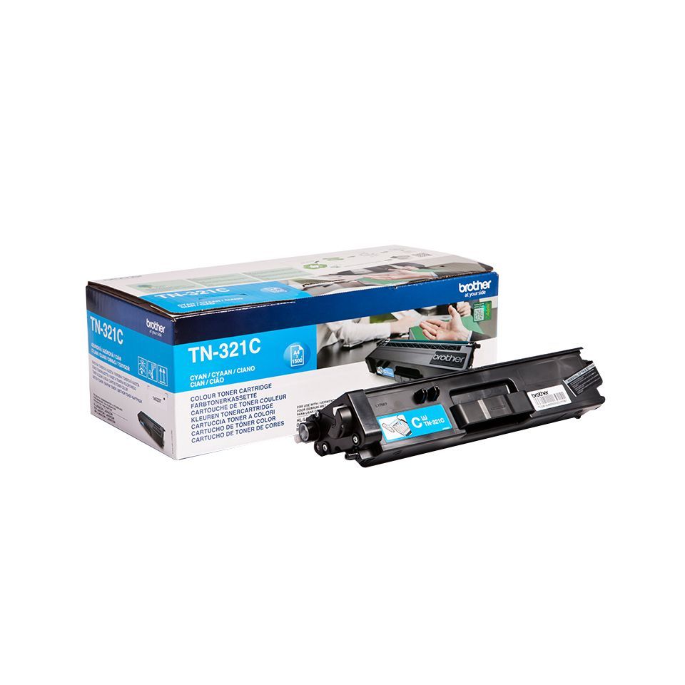 Brother TN-321C cartuccia toner 1 pz Originale Ciano [TN321C]