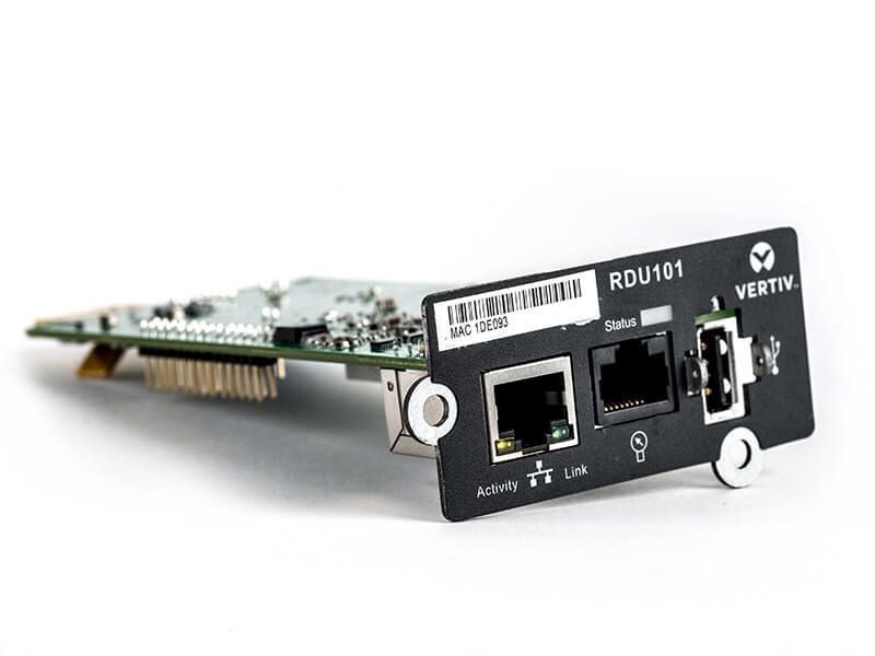 Vertiv IntelliSlot RDU101 Interno Ethernet 100 Mbit/s [RDU101]