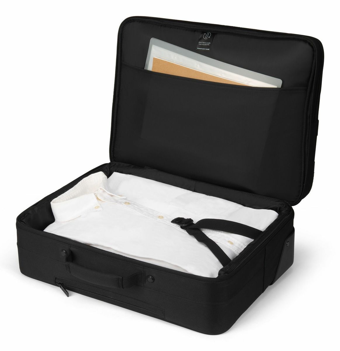 DICOTA D32036-RPET borsa per laptop 43,9 cm (17.3") Custodia trolley Nero [D32036-RPET]