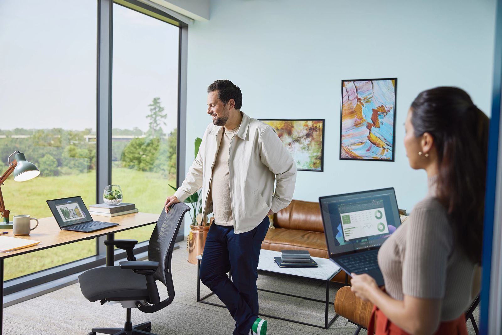 HP EliteBook Ultra G1i 14 inch Notebook Next Gen AI PC Wolf Pro Security Edition Intel Core Ultra 7 258V Computer portatile 35,6 cm (14") Touch screen 2.8K 32 GB Blu [B66V6AT#ABZ]