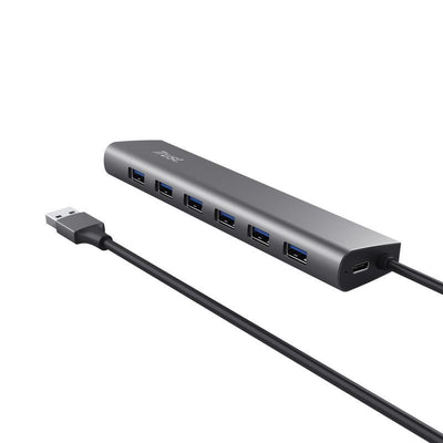 Trust Halyx USB 3.2 Gen 1 (3.1 Gen 1) Type-A 5000 Mbit/s Argento [24967]