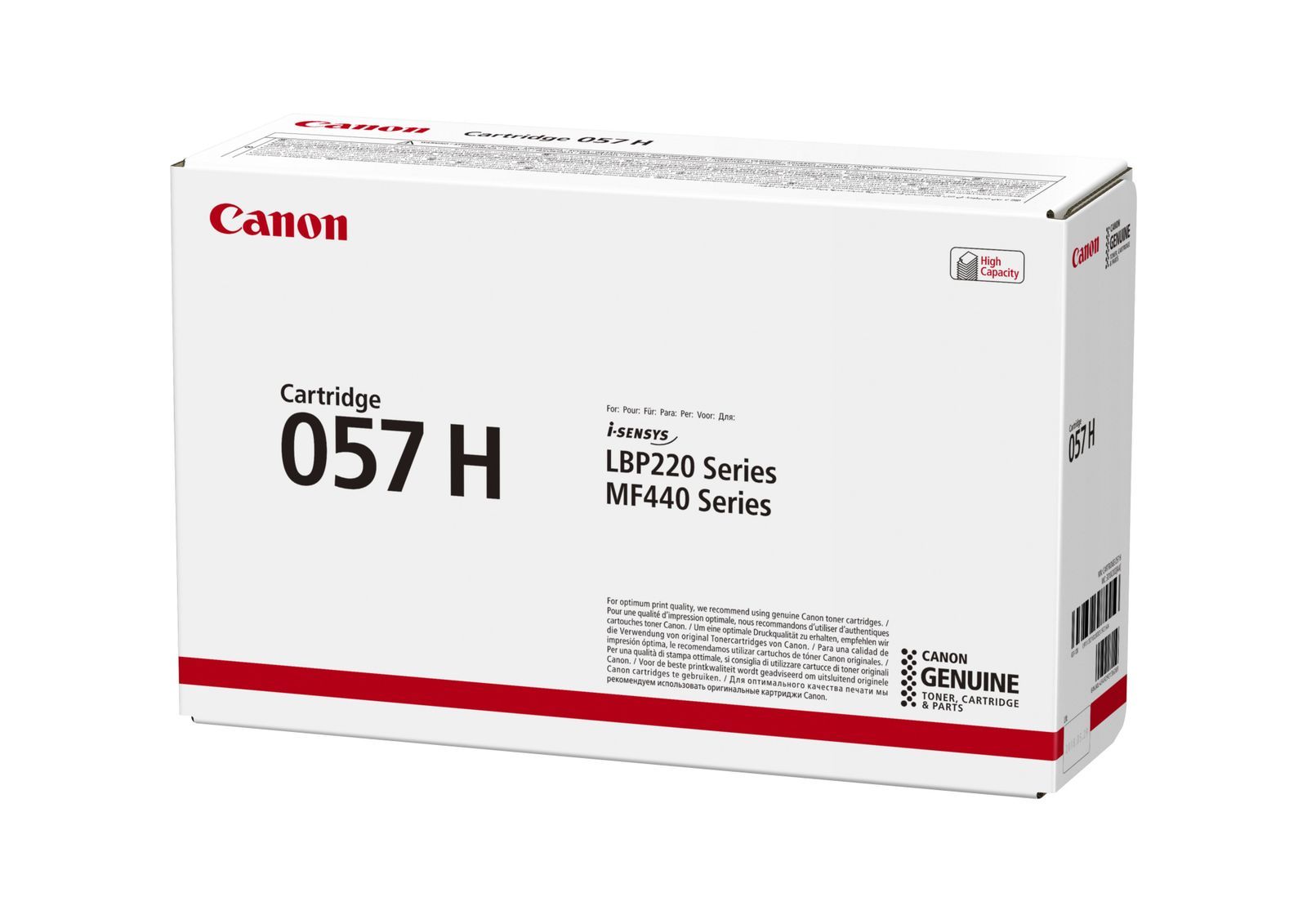 Canon i-SENSYS 057H cartuccia toner 1 pz Originale Nero [3010C002]