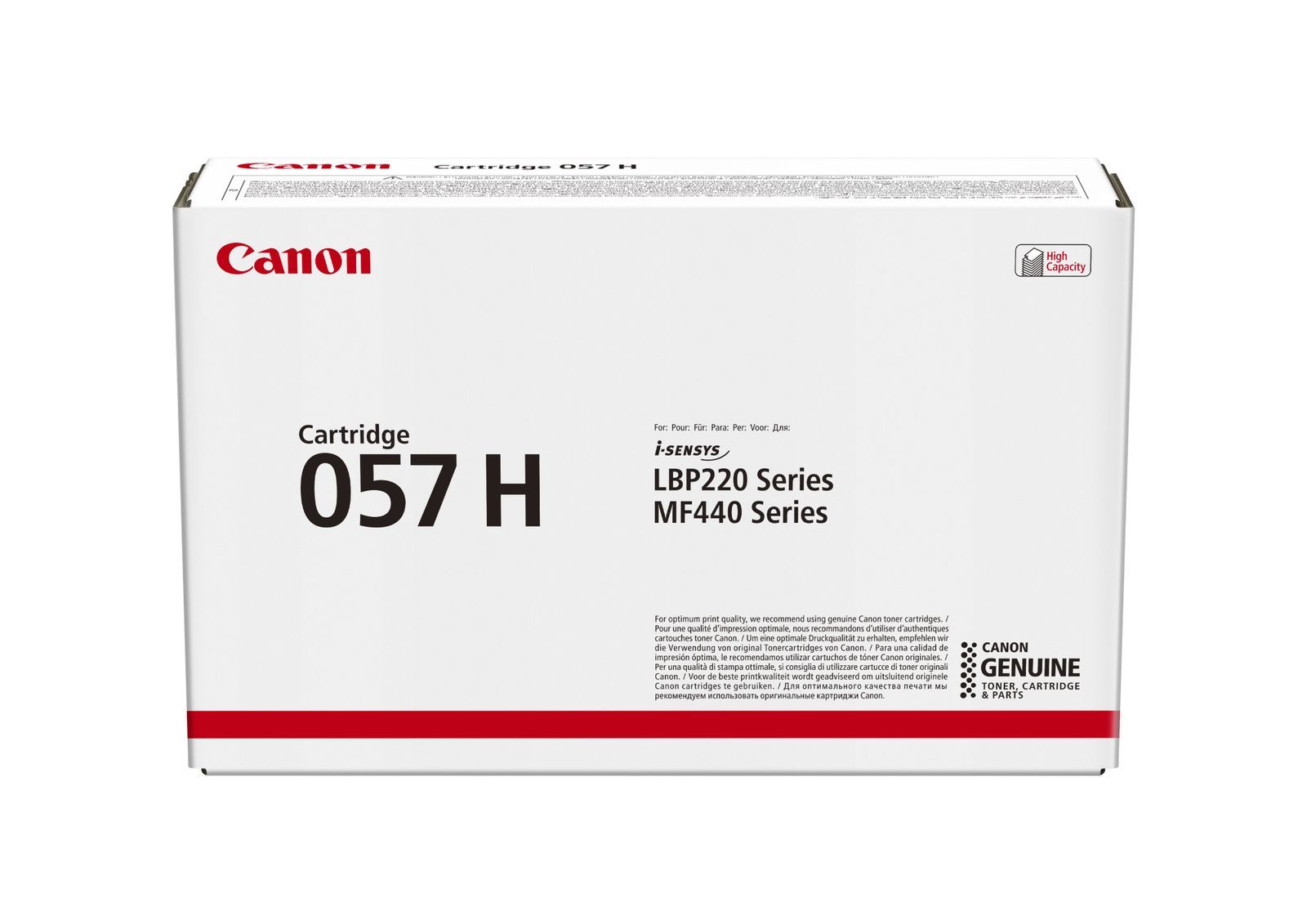Canon i-SENSYS 057H cartuccia toner 1 pz Originale Nero [3010C002]