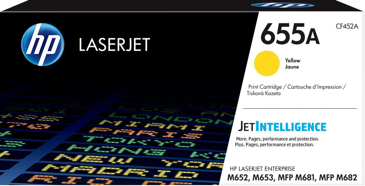 HP Cartuccia toner giallo originale LaserJet 655A [CF452A]