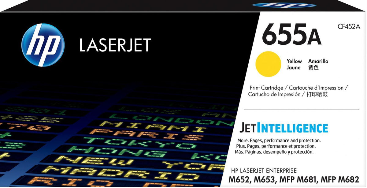 HP Cartuccia toner giallo originale LaserJet 655A [CF452A]