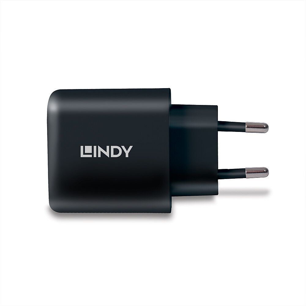 Lindy 73426 Caricabatterie per dispositivi mobili Universale Nero AC Ricarica rapida Interno [LINDY73426]