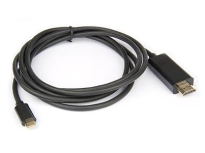 Hamlet XVAUC-HDM4K20 cavo e adattatore video 2 m USB tipo-C HDMI tipo A (Standard) Nero [XVAUC-HDM4K20]