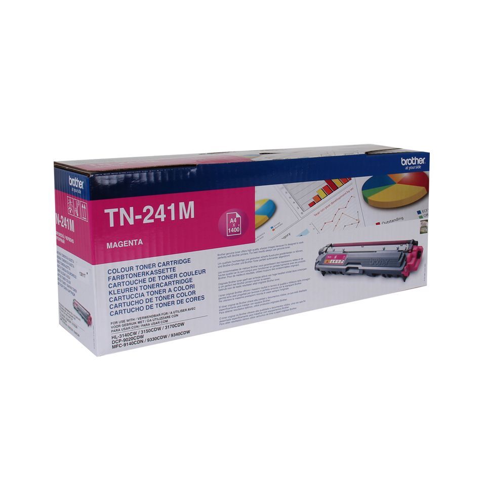 Brother TN-241M cartuccia toner 1 pz Originale Magenta [TN241M]