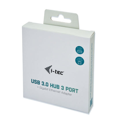 i-tec Metal U3METALG3HUB hub di interfaccia USB 3.2 Gen 1 (3.1 Gen 1) Type-A 5000 Mbit/s Grigio [U3METALG3HUB]