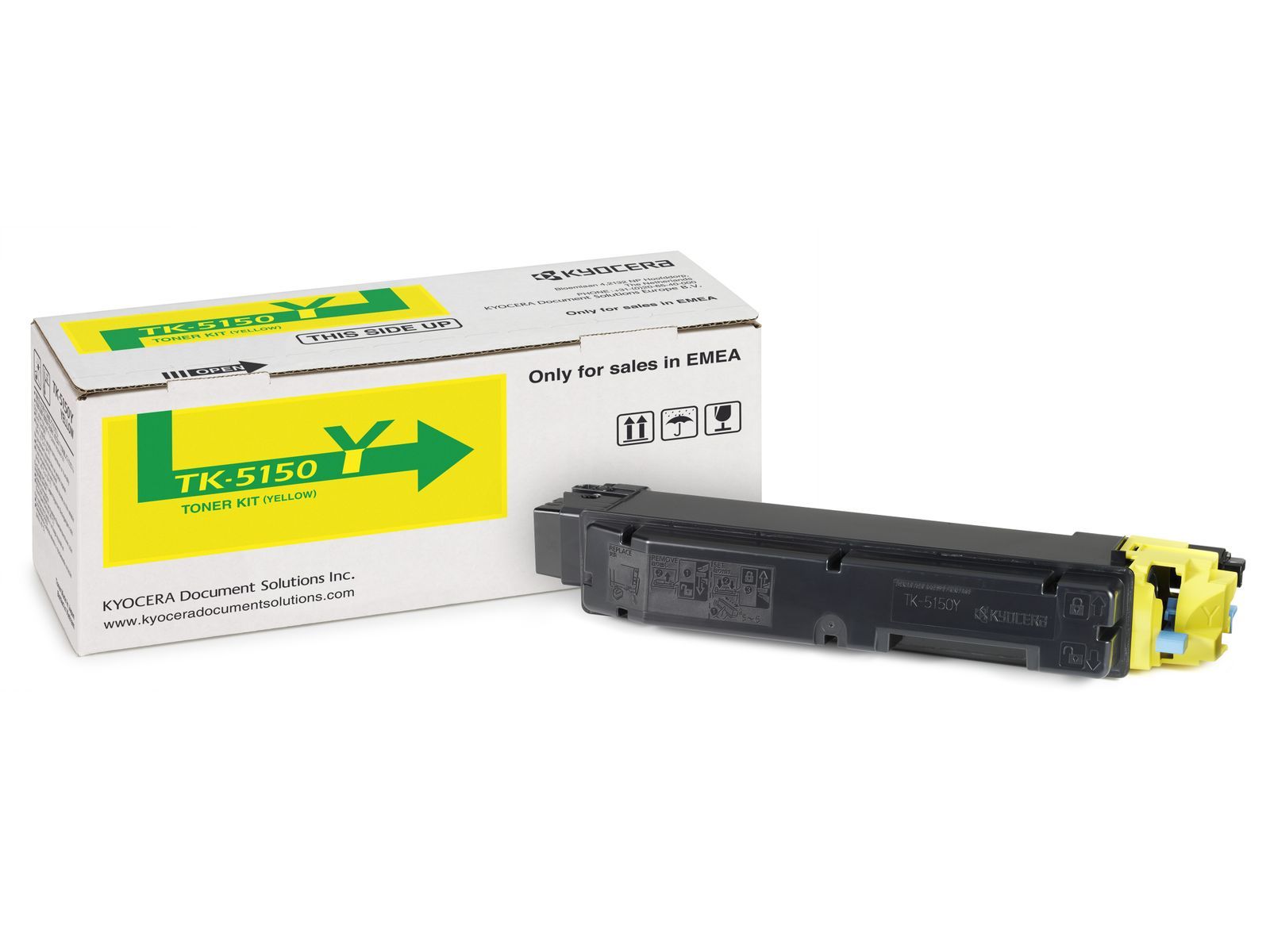 KYOCERA TK-5150Y cartuccia toner 1 pz Originale Giallo [1T02NSANL0]