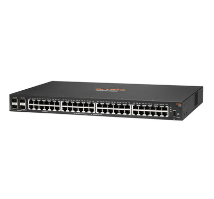 HPE Aruba Networking Aruba 6100 48G 4SFP+ Gestito L3 Gigabit Ethernet (10/100/1000) 1U Nero [JL676A#ABB]