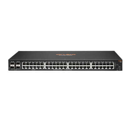 HPE Aruba Networking Aruba 6100 48G 4SFP+ Gestito L3 Gigabit Ethernet (10/100/1000) 1U Nero [JL676A#ABB]