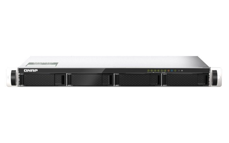 QNAP TS-435XEU NAS Rack (1U) Marvell CN9131 4 GB DDR4 0 TB QNAP QTS Nero, Grigio [TS-435XEU-4G]