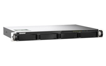 QNAP TS-435XEU NAS Rack (1U) Marvell CN9131 4 GB DDR4 0 TB QNAP QTS Nero, Grigio [TS-435XEU-4G]