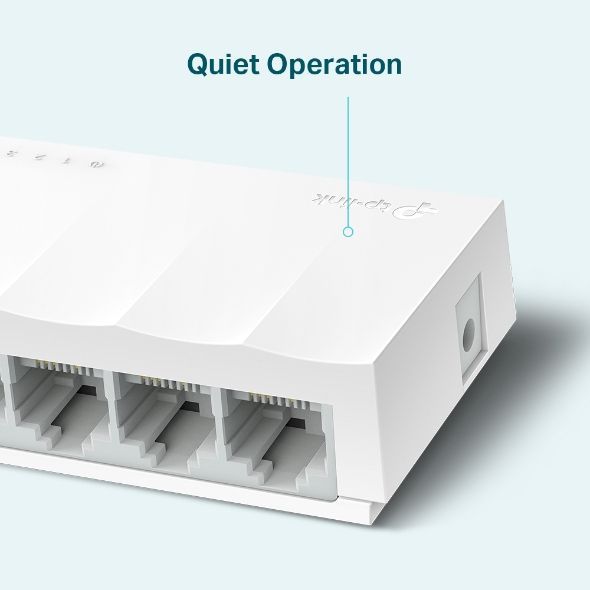 TP-Link LS1005 switch di rete Non gestito Fast Ethernet (10/100) Bianco [LS1005]