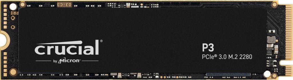 Crucial P3 1 TB M.2 PCI Express 3.0 NVMe 3D NAND [CT1000P3SSD8]