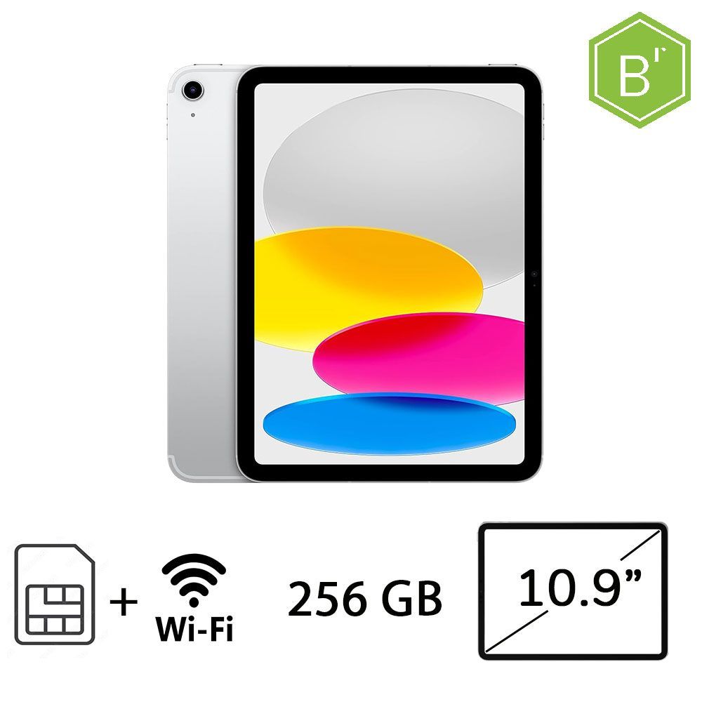 IPAD 10AGEN (2022) WI-FI CELL 256GB SLV/2Y - B [008412PCR-EU]
