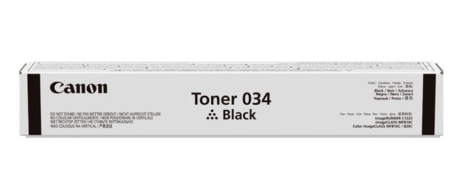 Canon 034 cartuccia toner 1 pz Originale Nero [9454B001]