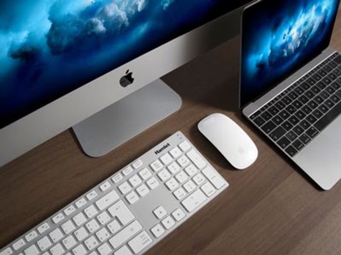 Hamlet XKKITA-MCBT tastiera Universale Bluetooth Italiano Argento, Bianco [XKKITA-MCBT]