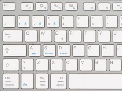 Hamlet XKKITA-MCBT tastiera Universale Bluetooth Italiano Argento, Bianco [XKKITA-MCBT]