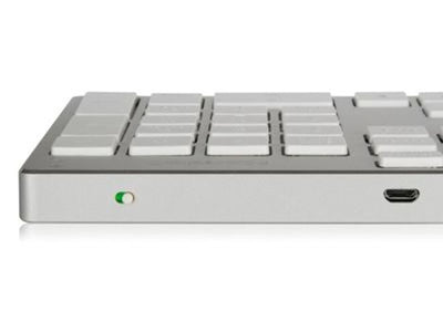 Hamlet XKKITA-MCBT tastiera Universale Bluetooth Italiano Argento, Bianco [XKKITA-MCBT]